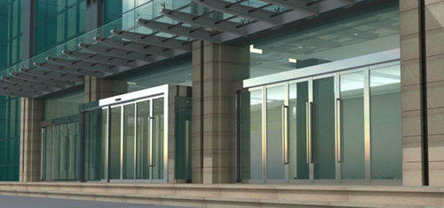 Porta scorrevole - Shen Zhen Hui Trade Industry Co., Ltd. - automatica / telescopica