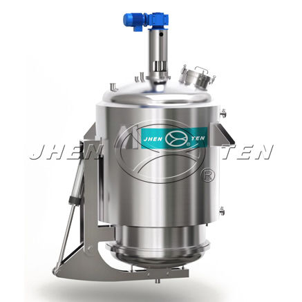 Serbatoio per prodotti chimici - JTRDC series - Wenzhou Jhenten Machinery Co., Ltd. - per alimenti / in acciaio inossidabile / cilindrico