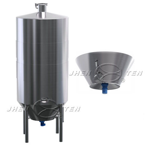 Serbatoio per vino - JTRHJ series - Wenzhou Jhenten Machinery Co., Ltd. - in acciaio inossidabile / cilindrico / di fermentazione