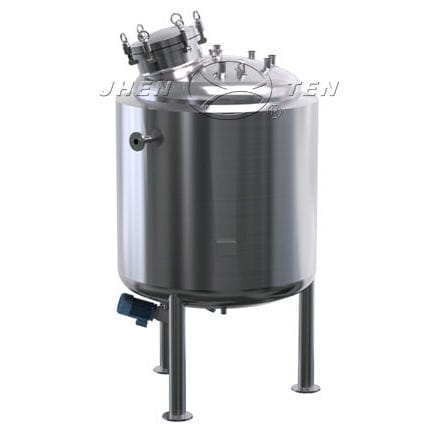 Serbatoio per prodotti farmaceutici - JTRCL series - Wenzhou Jhenten Machinery Co., Ltd. - per latticini / per l'industria alimentare e delle bevande / cilindrico