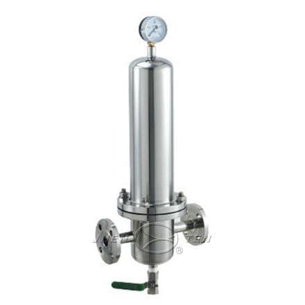 Carter per filtro a cartuccia - JTGKG series - Wenzhou Jhenten Machinery Co., Ltd. - per gas / PTFE / in acciaio inossidabile