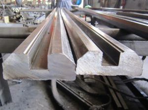 Barra di acciaio - Nanjing Hengjie Industrial Co., Ltd. - rettangolare / a forma di U / in barra cilindrica