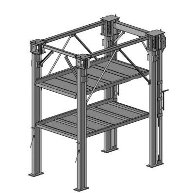 Piattaforma di parcheggio 3 livelli - CQSL-4 - Qingdao Cherish Intelligent Equipment Co., Ltd.