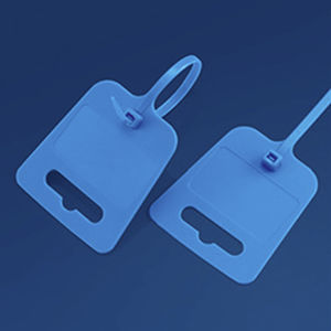 Fascetta stringicavo in nylon - HT-165MT - Hont Electrical Co., Ltd. - con portaetichette