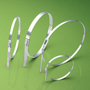 Fascetta stringicavo in metallo - Hont Electrical Co., Ltd. - in acciaio inossidabile / con linguetta
