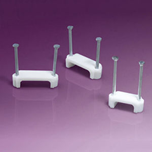Clip di cavi - HT series - Hont Electrical Co., Ltd. - di fissaggio / piatto