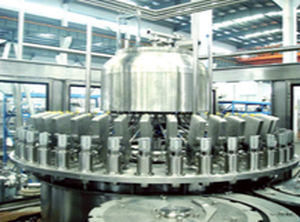 Linea di riempimento automatica - Jiangsu Zhongyin Machinery Co., Ltd. - per bottiglie in vetro / per bottiglie in plastica / per bevande