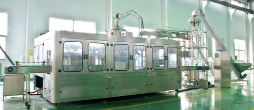 Linea di riempimento automatica - Jiangsu Zhongyin Machinery Co., Ltd. - per fusti / di acqua purificata / ponderale