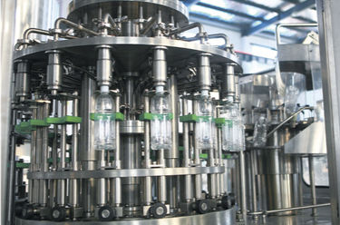 Linea di riempimento automatica - Jiangsu Zhongyin Machinery Co., Ltd. - per bottiglie in vetro / per bottiglie PET / per lattine