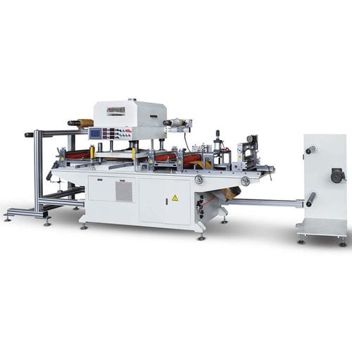 Macchina da taglio con matrice - DP-40TA - Kunshan Dapeng Precision Machinery Co., Ltd. - per tessuti / per carta / di rulli