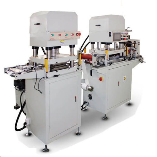 Macchina da taglio con matrice - DP-650J - Kunshan Dapeng Precision Machinery Co., Ltd. - per etichette / di nastro adesivo / controllata da PLC