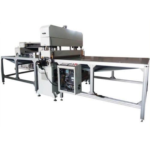 Macchina da taglio con matrice - XCLP3 series - Kunshan Dapeng Precision Machinery Co., Ltd. - per PVC / per cuoio / di lastre