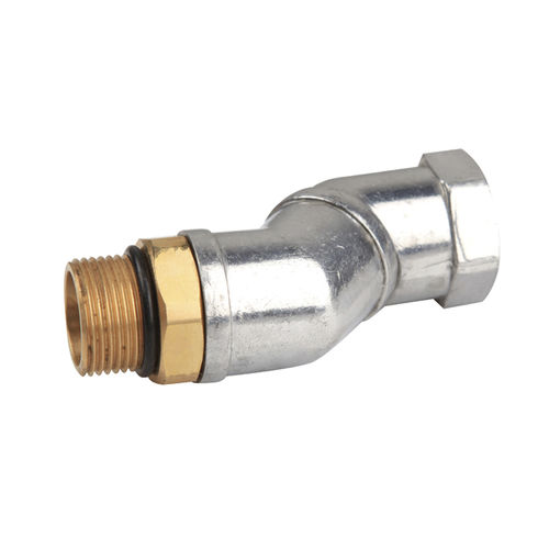 Raccordo per carburante - TDW series - China Baotai Science and Technology Co., Ltd. - filettato / gomito a 45° / BSPT