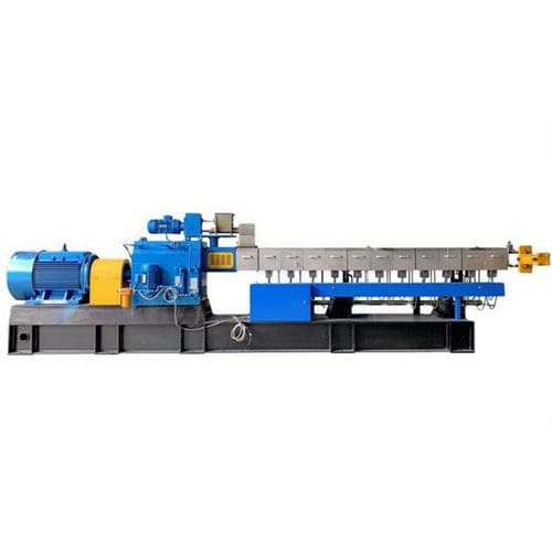 Linea di estrusione doppia vite - TSH-65  - Nanjing Haisi Extrusion Equipment Co., Ltd. - per granulazione / da compounding / per termoplastici