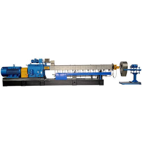 Estrusore bivite - TSE-75 - Nanjing Haisi Extrusion Equipment Co., Ltd. - da compounding / per elastomeri / per TPR