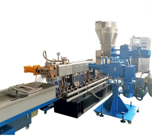 Estrusore bivite - TSE-95 - Nanjing Haisi Extrusion Equipment Co., Ltd. - da compounding / per PP / con granulazione a immersione