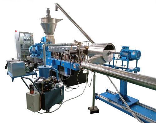 Estrusore bivite - TSE-40 - Nanjing Haisi Extrusion Equipment Co., Ltd. - per granulazione / per termoplastiche biodegradabili