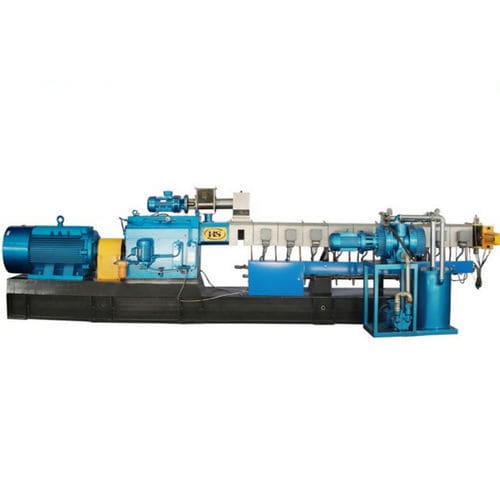 Granulatore bivite - TSE-95B  - Nanjing Haisi Extrusion Equipment Co., Ltd. - per rifiuti in plastica