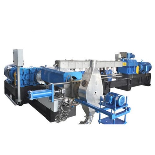 Linea di estrusione multistadio - SP series - Nanjing Haisi Extrusion Equipment Co., Ltd. - per granulazione / per termoplastici / per granulati plastici