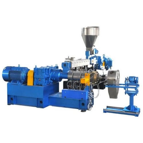 Granulatore bivite - SP series - Nanjing Haisi Extrusion Equipment Co., Ltd. - per materie plastiche / per fabbricazione di granuli in plastica