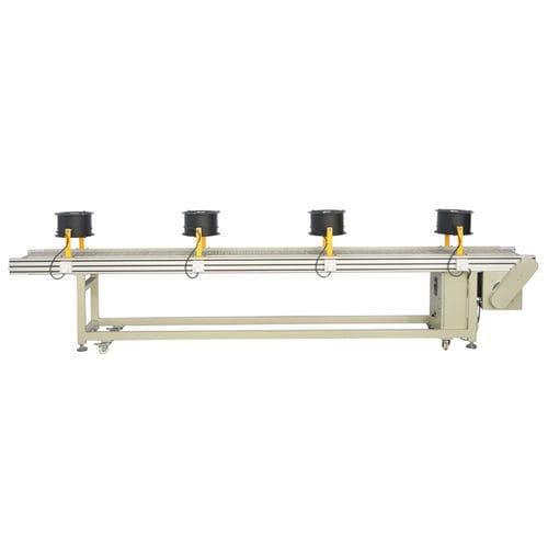 Trasportatore a nastro - Nanjing Haisi Extrusion Equipment Co., Ltd. - orizzontale / di raffreddamento / con motore elettrico
