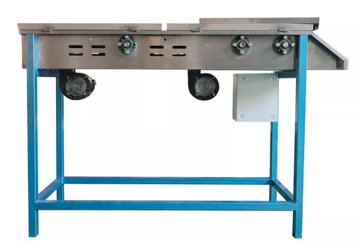 Setaccio a vibrazione - SP - Nanjing Haisi Extrusion Equipment Co., Ltd. - in acciaio inossidabile / in materia plastica