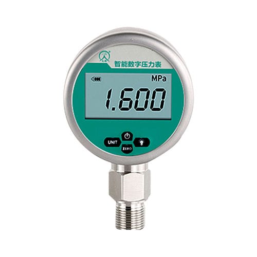 Manometro con display LCD - Changzhou Tianli Intelligent Control Co., Ltd. - da incasso / in acciaio inossidabile / per gas