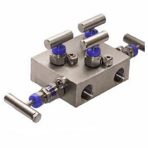 Manifold multicanale - V series - Delta Mobrey Limited - in acciaio inossidabile / di gas / per elettovalvola