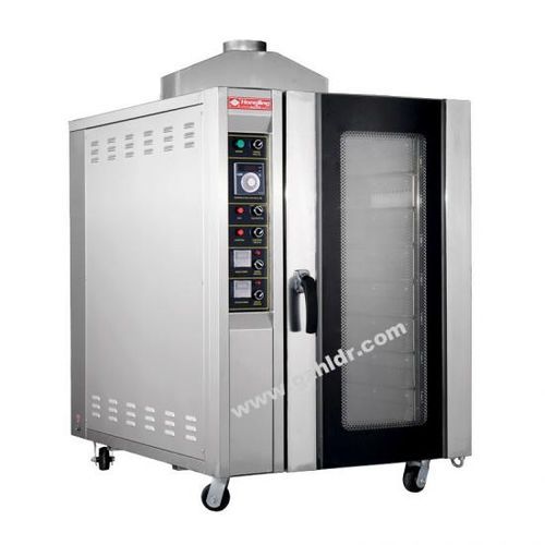 Forno per il settore agroalimentare a convezione - RX-8Q - Guangzhou Hongling Electric Heating Equipment - a più piani / per pane / di riscaldamento