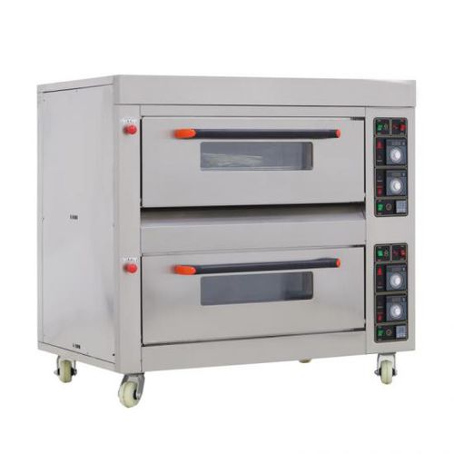 Forno per il settore agroalimentare a piani - HLY-204BS - Guangzhou Hongling Electric Heating Equipment - a più piani / per pane / di riscaldamento