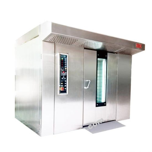 Forno per il settore agroalimentare con carrello rotante - HX-64-01 - Guangzhou Hongling Electric Heating Equipment - a più piani / per pane / per dolci