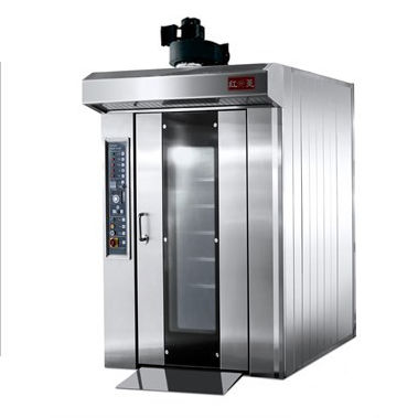 Forno per il settore agroalimentare con carrello rotante - HX-32-01 - Guangzhou Hongling Electric Heating Equipment - per pane / per dolci / per biscotti
