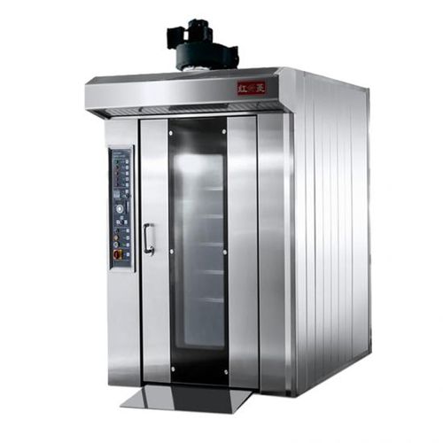 Forno per il settore agroalimentare con carrello rotante - HX-16-01 - Guangzhou Hongling Electric Heating Equipment - a più piani / per pane / per dolci