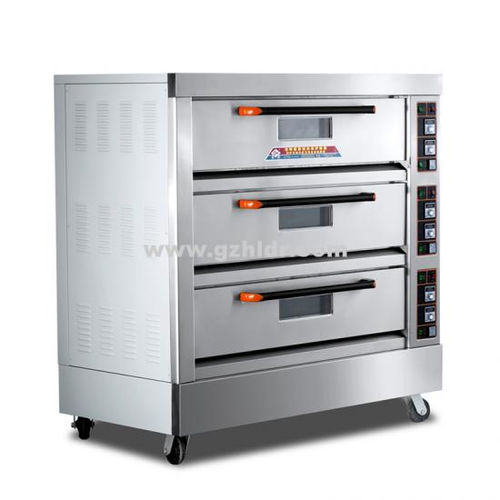 Forno per il settore agroalimentare a piani - XYF-3KAL-T - Guangzhou Hongling Electric Heating Equipment - a più piani / per pane / di riscaldamento
