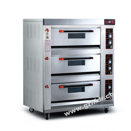Forno per il settore agroalimentare a piani - HLY-306 - Guangzhou Hongling Electric Heating Equipment - a più piani / per pane / di riscaldamento