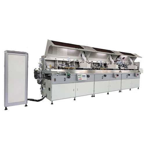 Macchina serigrafica automatica - Dongguan Yaodong Machinery Manufacturing Co., Ltd. - completamente automatica / a 3 colori / per bottiglie di plastica