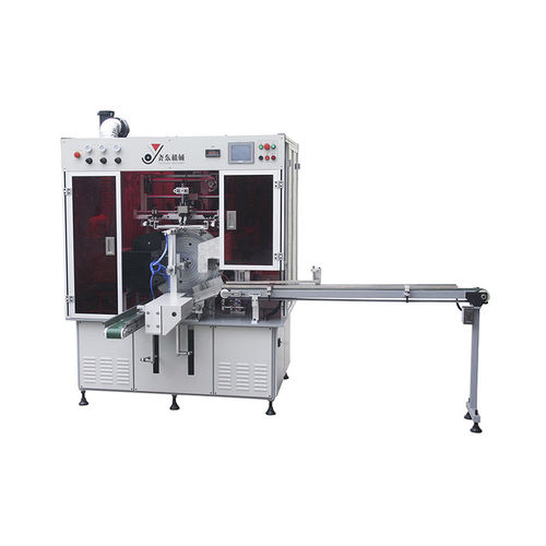 Macchina serigrafica automatica - YD-SPR12/1C - Dongguan Yaodong Machinery Manufacturing Co., Ltd. - monocromatica / per tappi di plastica / per tubi di plastica
