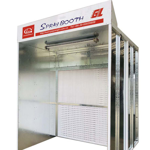 Cabina di verniciatura aperta - GL - GZ GUANGLI EFE CO., LTD. - per pezzi di ricambio / a filtro / su misura