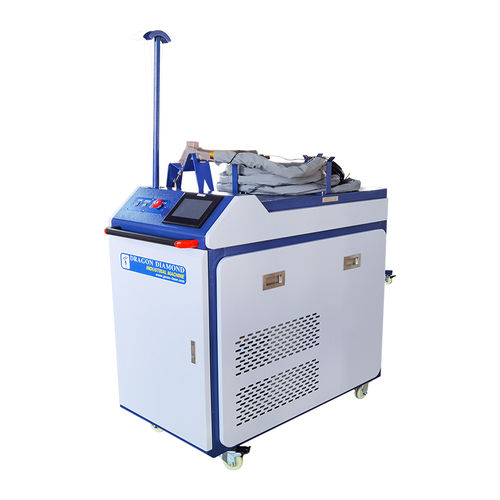 Macchina saldatrice laser a fibra -  LZ-1000W - Guangzhou Dragon Diamond Technology Co., Ltd. - manuale / per oro / per alluminio