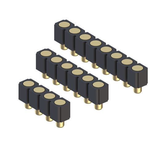 Connettore Pogo pin a molla - H-PCS-C0011 - Shenzhen Himatch Electronics Co., Ltd - in oro / in acciaio inossidabile / in nichel