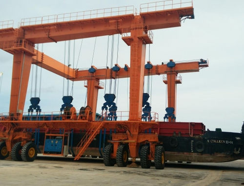 Travel lift per carichi pesanti - HL-KATTOR Industry Co., Ltd. - 16 ruote / a forma di U