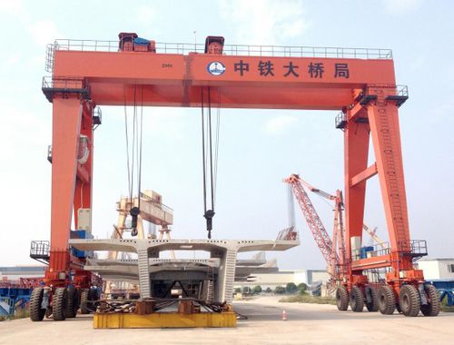 Gru a cavalletto gommata - HL-KATTOR Industry Co., Ltd. - bitrave