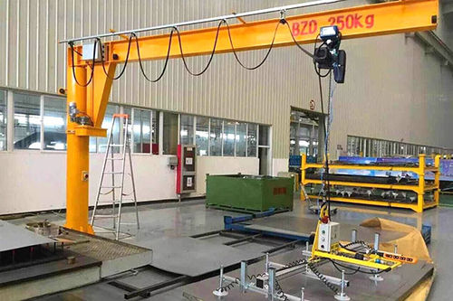 Gru a bandiera a colonna - Henan Kuangshan Crane Co., Ltd. - 360° / di sollevamento / rotativa