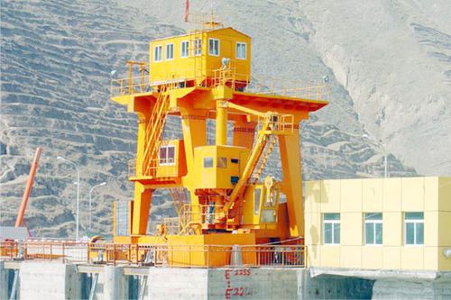 Gru a cavalletto per centrale idroelettrica - Henan Kuangshan Crane Co., Ltd. - per sollevamento