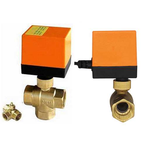 Valvola a sfera - HTW-EG series - Hotowell International Co., Limited - elettrica / di arresto / per acqua calda