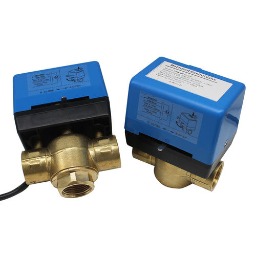 Valvola modulanti - HTW-MV13 series - Hotowell International Co., Limited - a sfera / elettrica / di regolazione della temperatura