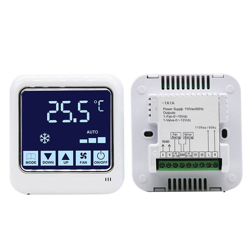 Termostato 240 V AC - HTW-61-D.A - Hotowell International Co., Limited - d'ambiente / per la regolazione della velocità del ventilatore / per ventilconvettori