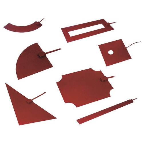 Resistenza riscaldante flessibile - 26156 series  - Vulcanic - in silicone / compatta / adesiva