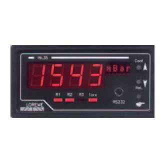Indicatore di temperatura - 30828 series  - Vulcanic - digitale / da montare su pannello / per ponti estensimetrici