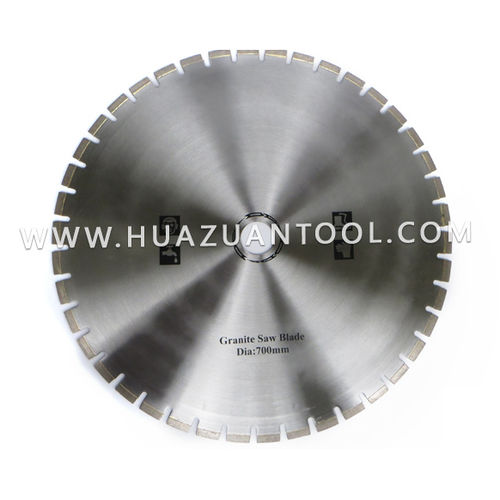 Lama per sega circolare - Fujian Quanzhou Huazuan Diamond Tools Co., Ltd. - in acciaio / per granito / per marmo